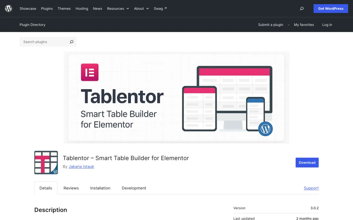Tablentor in use